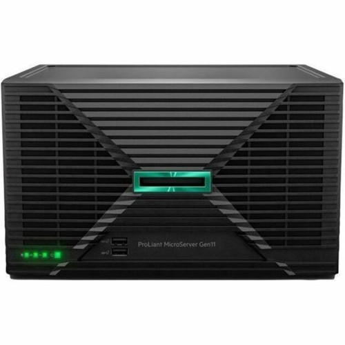 HPE ProLiant MicroServer Gen11 Ultra Micro Tower Server - 1 x Intel Xeon 6325P 3.50 GHz - 32 GB RAM - 4 TB HDD - (1 x 4TB) HDD - - - 1 (Fleet Network)