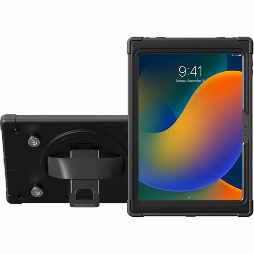 CTA Digital PAD-SMSPC109 Magnetic Splash-Proof Security Case for iPad 10th Gen 10. 9" - Key Lock - Rugged Silicone - Surface/Wall Mount