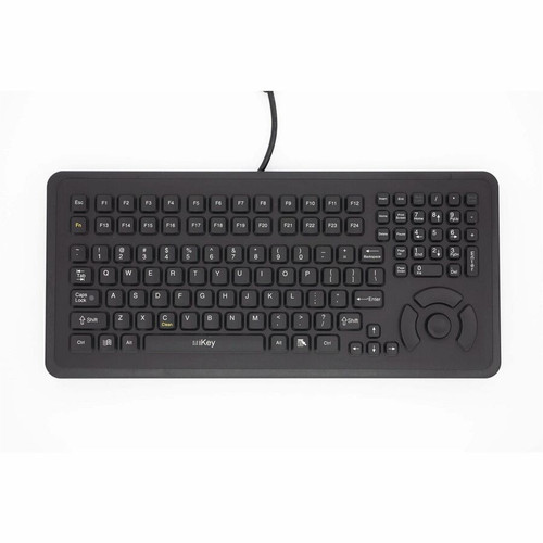 iKey Panel Mount Keyboard with Force Sensing Resistor - Cable Connectivity - USB Interface - Windows Key Hot Key(s) - Windows - Rugged (Fleet Network)