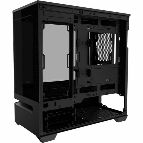 Asus PRIME AP202 TG ARGB BLACK Prime AP202 ARGB Computer Case - Black Tempered Glass - Micro ATX/Mini ITX - 3 x 120mm ARGB Fans - 2 Drive Bays