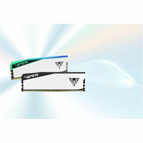 VIPER Elite 5 RGB RAM Module - For Motherboard, Desktop PC - 48 GB (2X24 GB) - RGB - DDR5-7000/PC5-56000 DDR5 SDRAM - 7000 MHz - CL32 (PVER548G70C32KW)