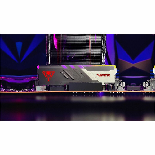VIPER Venom 32GB (2 x 16GB) DDR5 SDRAM Memory Kit - 32 GB (2 x 16GB) - DDR5-6000/PC5-48000 DDR5 SDRAM - 6000 MHz - CL30 - 1.35 V - - (PVV532G600C30K)