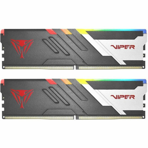 VIPER Venom 32GB (2 x 16GB) DDR5 SDRAM Memory Kit - 32 GB (2 x 16GB) - RGB - DDR5-6000/PC5-48000 DDR5 SDRAM - 6000 MHz - CL30 - 1.35 V (Fleet Network)