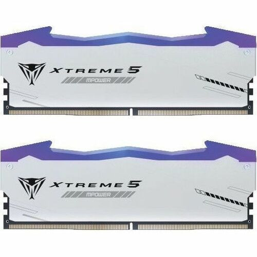VIPER Xtreme 5 48GB (2 x 24GB) DDR5 SDRAM Memory Kit - For Motherboard - 48 GB (2 x 24GB) - RGB - DDR5-6400/PC5-51200 DDR5 SDRAM - MHz (Fleet Network)