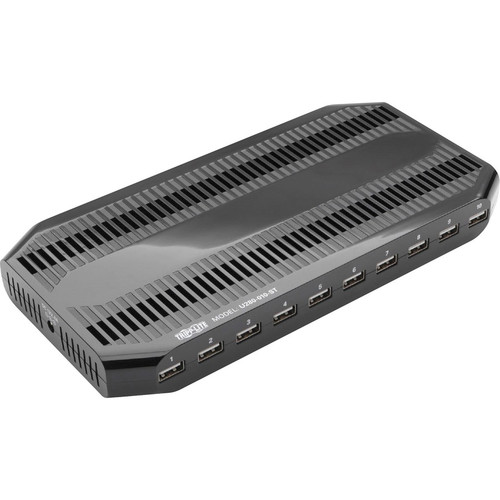 Tripp Lite 10-Port USB Charger with Built-In Storage - 12 V DC Input - 5 V DC/2.40 A Output (Fleet Network)