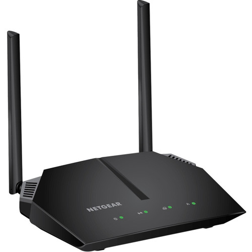 Netgear R6120 Wi-Fi 5 IEEE 802.11ac Ethernet Wireless Router - Dual Band - 2.40 GHz ISM Band - 5 GHz UNII Band - 150 MB/s Wireless - 4 (Fleet Network)