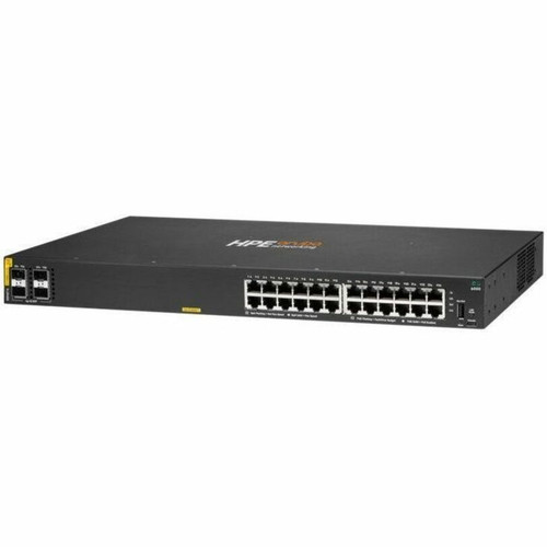 Aruba CX 6000 24G Class4 PoE 4SFP 370W Switch - 24 Ports - Manageable - Gigabit Ethernet - 10/100/1000Base-T, 1000Base-X - 3 Layer - - (R8N87A#B2E)