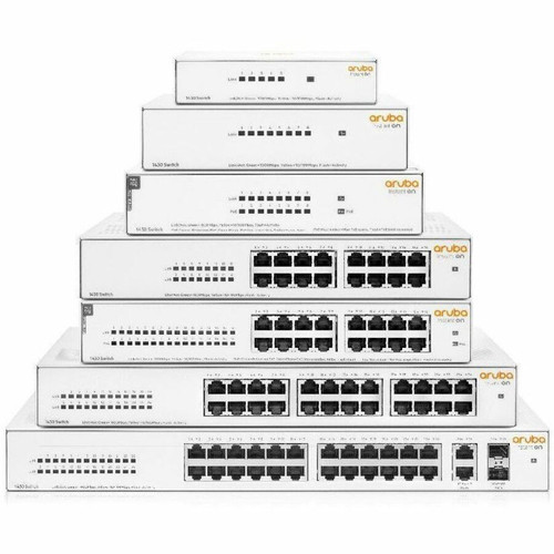 HPE Instant On 1430 24G Switch - 24 Ports - Gigabit Ethernet - 100Base-TX, 10/100/1000Base-T - 2 Layer Supported - 11.70 W Power - - (R8R49A#ABB)