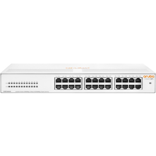 HPE Instant On 1430 24G Switch - 24 Ports - Gigabit Ethernet - 10/100/1000Base-T - 2 Layer Supported - 11.70 W Power Consumption - - - (Fleet Network)