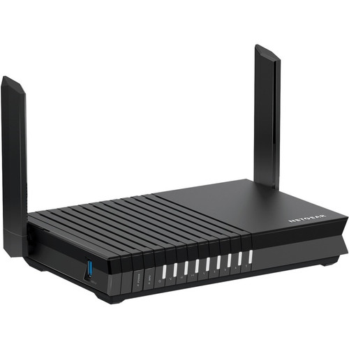 Netgear Nighthawk RAX20 Wi-Fi 6 IEEE 802.11ax Ethernet Wireless Router - Dual Band - 2.40 GHz ISM Band - 5 GHz UNII Band - 225 MB/s - (Fleet Network)