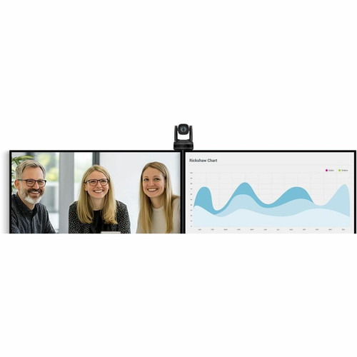 ROCWARE RC841UX Video Conferencing Camera - 8.5 Megapixel - 60 fps - USB 3.0 Type B - 4K - 3840 x 2160 Video - CMOS Sensor - 81&deg; - (RC841UX)