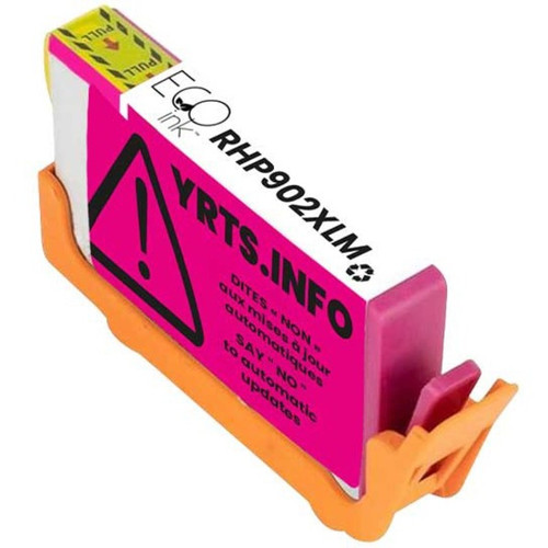 Compatible Eco Ink RHP902XLM Remanufactured Ink Cartridge - Magenta - 825 Page Yield - with HP T6M06AN / 902XL