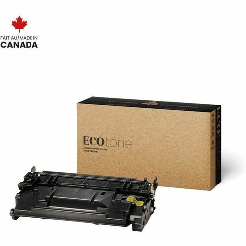 EcoTone Toner Cartridge - Remanufactured for Hewlett Packard CF289X/89X - Black - 10000 Pages - 1 Pack (Fleet Network)