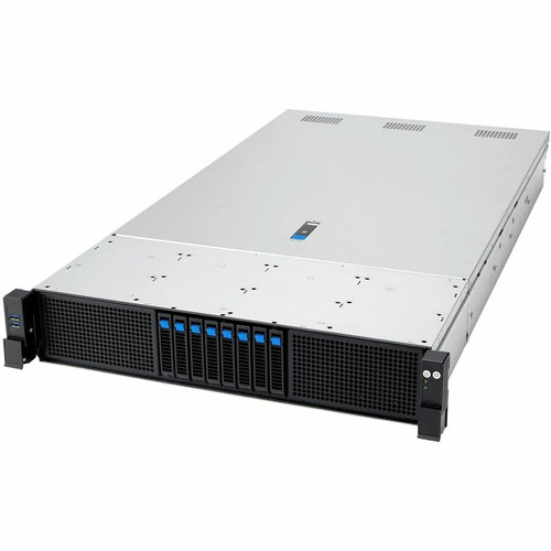Asus RS720A-E13-RS8G-32KW10G Barebone System - 2U Rack-mountable Server - Dual AMD EPYC SP5 LGA-6096 Socket - 24 DDR5 Slots - 8 Hot-swap Bays