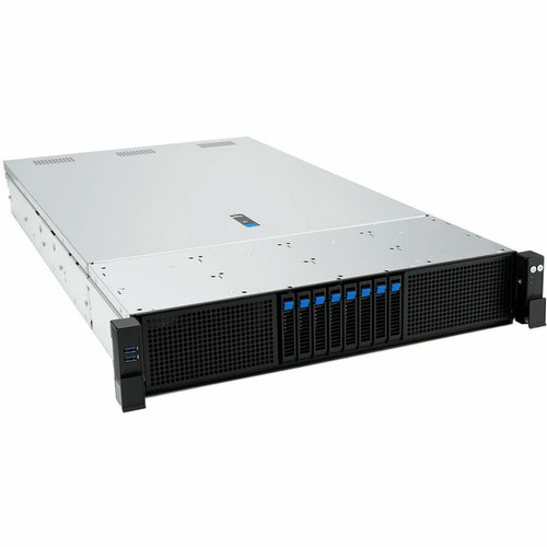 Asus RS720A-E13-RS8G-32KW10G Barebone System - 2U Rack-mountable Server - Dual AMD EPYC SP5 LGA-6096 Socket - 24 DDR5 Slots - 8 Hot-swap Bays