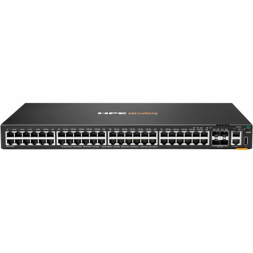 HPE CX 6200F 48G 4SFP Switch - 48 Ports - Manageable - Gigabit Ethernet - 10/100/1000Base-T, 1000Base-X - 3 Layer Supported - Modular (S0M83A#ABB)