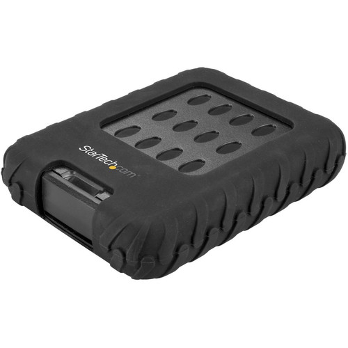 StarTech.com USB 3.1 External Hard Drive Enclosure 10Gbps - IP65 - 2.5 SATA SSD / HDD Rugged USB Type C Hard Drive Enclosure - Be for (Fleet Network)