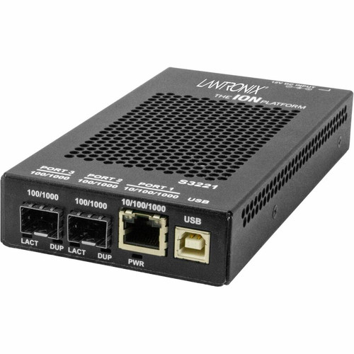 Transition Networks S3221-1040 Transceiver/Media Converter - 1 x Network (RJ-45) - USB - Gigabit Ethernet - 10/100/1000Base-T, - 1000 (Fleet Network)
