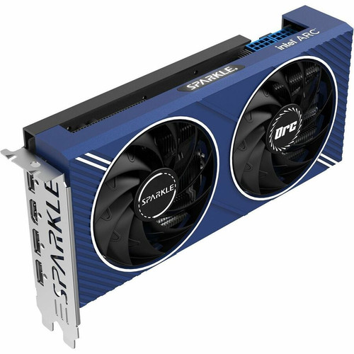 Sparkle Intel Arc A580 Graphic Card - 8 GB GDDR6 - 7680 x 4320 - 2 GHz Boost Clock - 256 bit Bus Width - PCI Express 4.0 x16 - - 3 x - (SA580C-8GOC)