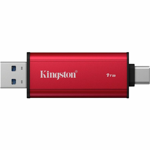 Kingston SPSD/1TB Dual Portable SSD - 1 TB External USB 3.2 Gen 2 Type A & Type C - 1050 MB/s Read - 950 MB/s Write