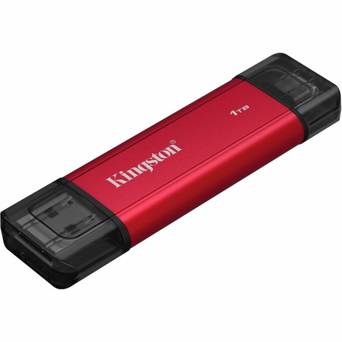 Kingston SPSD/1TB Dual Portable SSD - 1 TB External USB 3.2 Gen 2 Type A & Type C - 1050 MB/s Read - 950 MB/s Write
