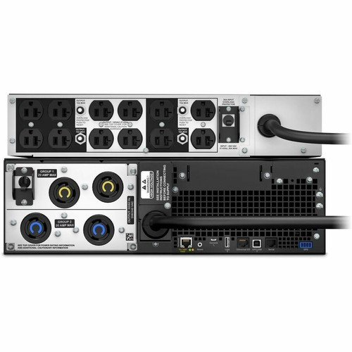APC by Schneider Electric SRT5KRMXLT-5KTF-A APC Smart-UPS On-Line 5kVA/4. 8kW Rackmount UPS - 208V - 5U - 16 Outlets - Network Card - Rail Kit