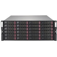 Supermicro SuperStorage 947R-E2CJB Drive Enclosure - 12Gb/s SAS Host Interface - 4U Rack-mountable - Black - 24 x HDD Supported - 24 x (Fleet Network)
