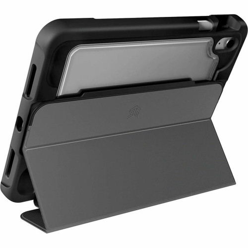 STM Goods stm-222-486KX-01 Dux Ultra Rugged Carrying Case for Apple iPad (10th/11th Gen) - Black - Drop & Water Resistant - Magnetic Stand - Pencil