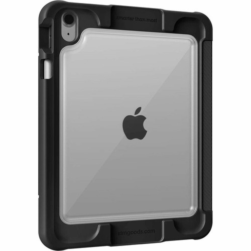STM Goods stm-222-486KX-01 Dux Ultra Rugged Carrying Case for Apple iPad (10th/11th Gen) - Black - Drop & Water Resistant - Magnetic Stand - Pencil