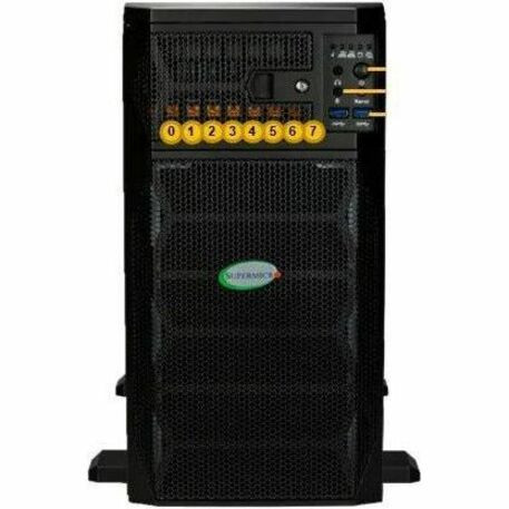 Supermicro SYS-751GE-TNRT-NV1 SuperServer Barebone Tower - Dual LGA-4677512GB DDR5 - 7x PCIe x16 - 10/25GbE - 2 x 1200W PSU