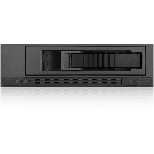 iStarUSA T-7M1HD Drive Bay Adapter for 5.25" - Serial ATA Host Interface Internal - Black - Hot Swappable Bays - 1 x HDD Supported - - (Fleet Network)