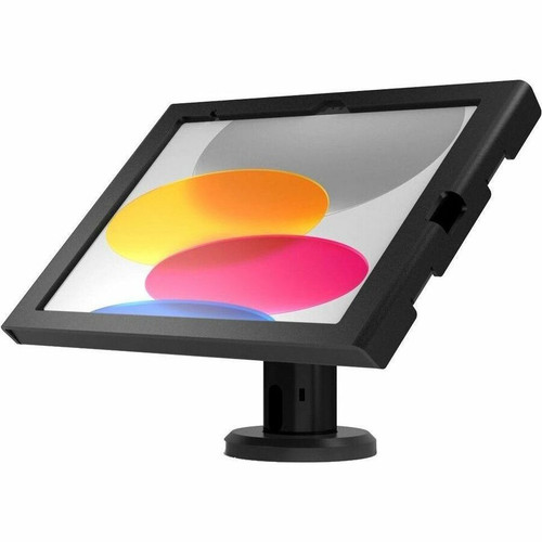 Compulocks TCDP01209SWLB Swell Rise Counter Mount for iPad 10th Gen - Black - 10. 9" Screen - 100 x 100 VESA - Tilting Stand