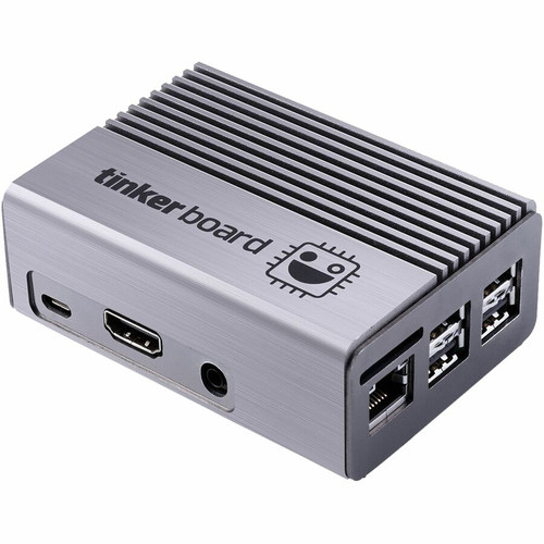 Asus Fanless Aluminum Case with hassle-free installation - Desktop - Metallic - Aluminium (TINKER FANLESS CASE)