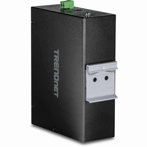 TRENDnet TI-PG743BI Industrial Gigabit L2 Managed PoE+ DIN-Rail Switch - 5 Ports - 4 PoE+ - 2 SFP - 120W Budget