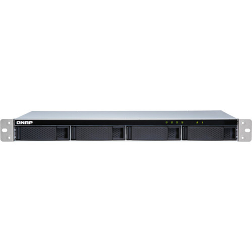 QNAP TL-R400S Drive Enclosure SATA/600 - Mini-SAS Host Interface - 1U Rack-mountable - 4 x HDD Supported - 4 x SSD Supported - 4 x Bay (TL-R400S-US)