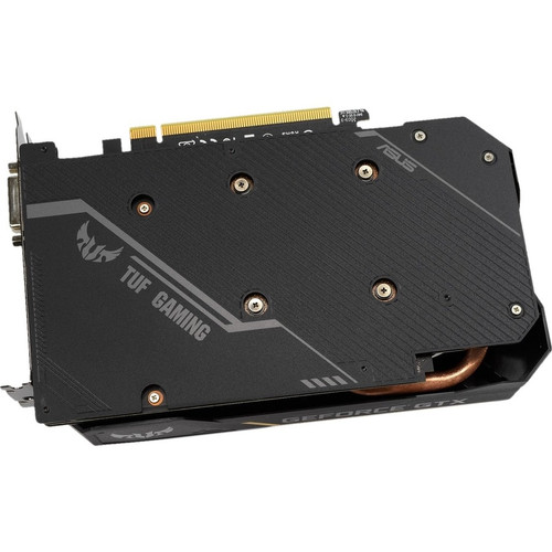 Asus TUF NVIDIA GeForce GTX 1650 4 GB GDDR6 Graphics Card 1.41 GHz Core 1.65 Game Clock 1.68 Boost 128 Bit Bus TUF-GTX1650-O4GD6-GAMING