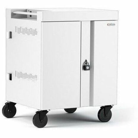 Bretford CUBE Cart Pre-Wired USB-C Charging Cart - 4 Casters - Steel - 30" (762 mm) Width x 26.5" (673.10 mm) Depth x 37.5" (952.50 - (Fleet Network)