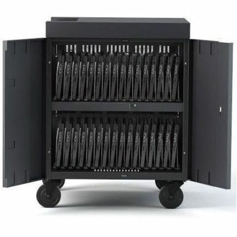 Bretford CUBE Cart Pre-Wired USB-C Charging Cart - Steel - 30" (762 mm) Width x 26.5" (673.10 mm) Depth x 37.5" (952.50 mm) Height - - (TVC32USBCSC-PM)
