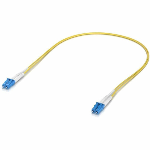 Ubiquiti OS2 Duplex LC UPC Fiber Patch Cable - 1.6 ft (0.50 m) Fiber Optic Network Cable for Network Device - First End: 2 x LC/UPC - (Fleet Network)