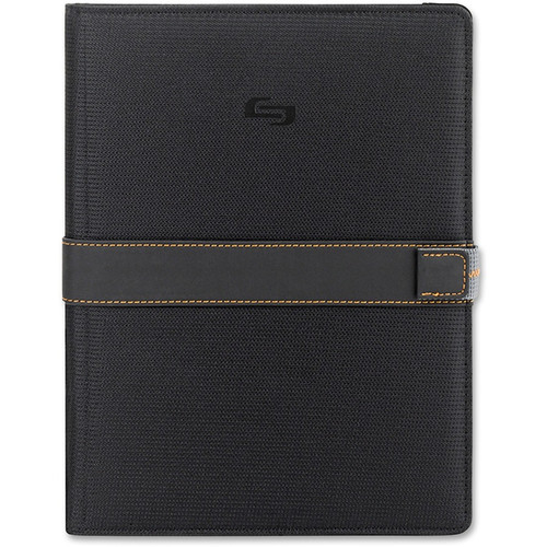 Solo UBN221 Carrying Case for 8.5" to 11" Tablet - Black, Orange - Polyester Body - 10.50" (266.70 mm) Height x 8" (203.20 mm) Width x (Fleet Network)