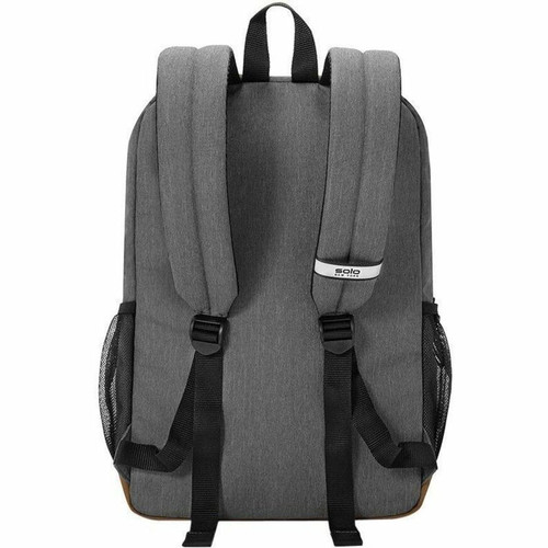 Solo Re:fresh Carrying Case (Backpack) for 15.6" Notebook - Gray - Polyethylene Terephthalate (PET), Polyester Body - Shoulder Strap, (UBN795-10)