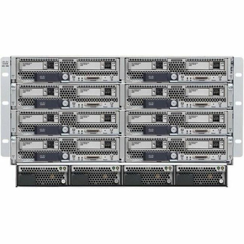 Cisco UCS 5108 Blade Server Chassis - Gray - 6U (Fleet Network)