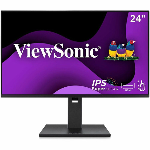 ViewSonic VG2451 24" Class Full HD LED Monitor - 16:9 - 23.8" Viewable - In-plane Switching (IPS) Technology - LED Backlight - 1920 x (Fleet Network)