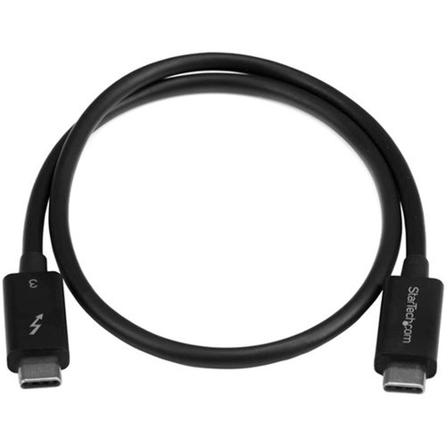StarTechcom_40Gbps_Thunderbolt_3_Cable_-_16ft05m_-_Black_-_5k_60Hz4k_60Hz_-_Certified_TB3_USB-C_Charger_Cord_w_100W_Power_-_four_TBLT34MM50CM