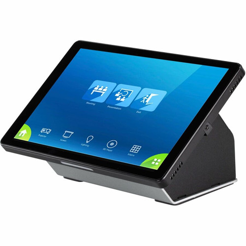 Aten VK102 Desk/Wall Mount Bracket for Transmitter - Touch Panel - Keypad - Black/Gray Metal with Tilt & Cable Management