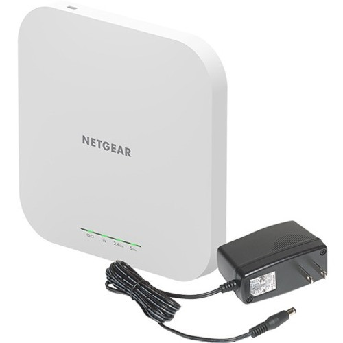 Netgear WAX610 Dual Band Wi-Fi 6 IEEE 802.11 a/b/g/n/ac/ax/i 1.80 Gbit/s Wireless Access Point - Indoor - 2.40 GHz, 5 GHz - Internal - (Fleet Network)