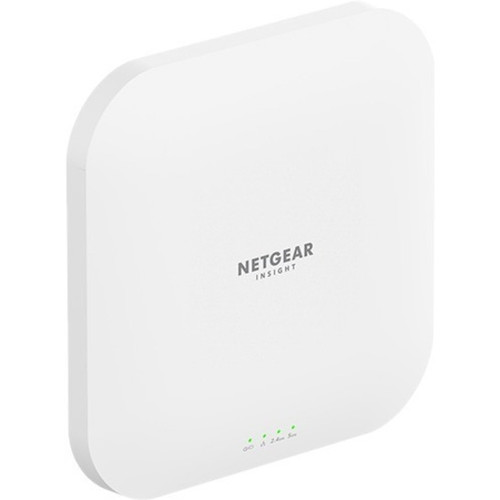 Netgear WAX620 Dual Band Wi-Fi 6 IEEE 802.11 a/b/g/n/ac/ax/i 3.60 Gbit/s Wireless Access Point - Indoor - 2.40 GHz, 5 GHz - Internal - (Fleet Network)