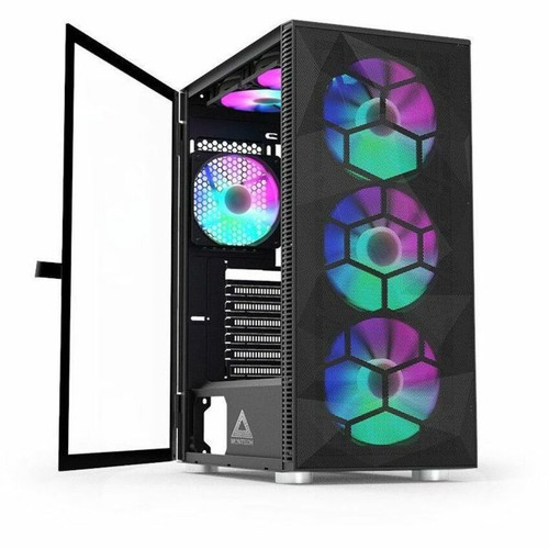 MONTECH Mesh Gaming Tower Case With Tempered Glass Panels And Support For ATX Micro Mini ITX Motherboards (B) X3 MESH (B) X3 MESH (B) X3 MESH (B)