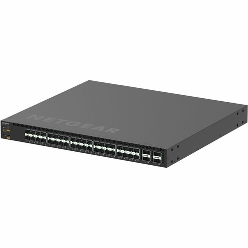 Netgear XSM4344FC-TAANES M4350-40F4C AV Line Ethernet Switch - 40 SFP+ & 4 QSFP28 Slots - Layer 3 Managed - 10GbE - Rack-Mountable 1U
