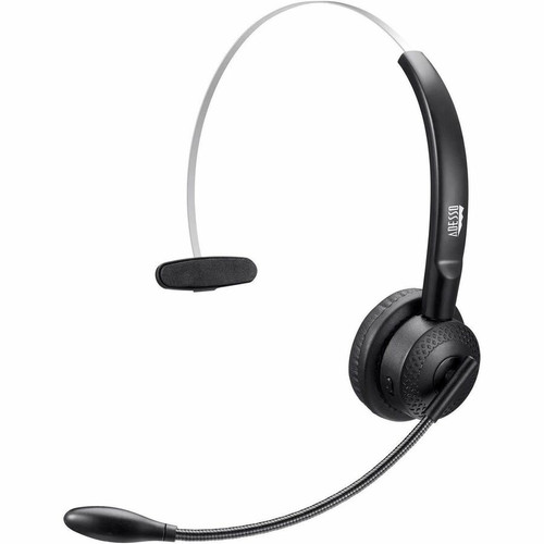 Adesso Xtream P300 Headset - Mono - Mini-phone (3.5mm) - Wired/Wireless - Bluetooth - Over-the-head - Monaural - Supra-aural (Fleet Network)